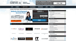 Desktop Screenshot of it-service.icompare.sg